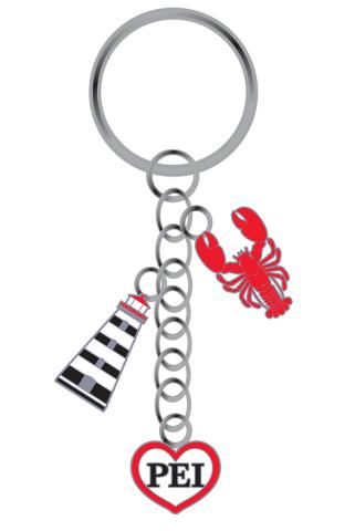 Lighthouse Charm Keytag