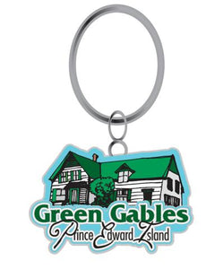 Rubber Green Gables Keytag